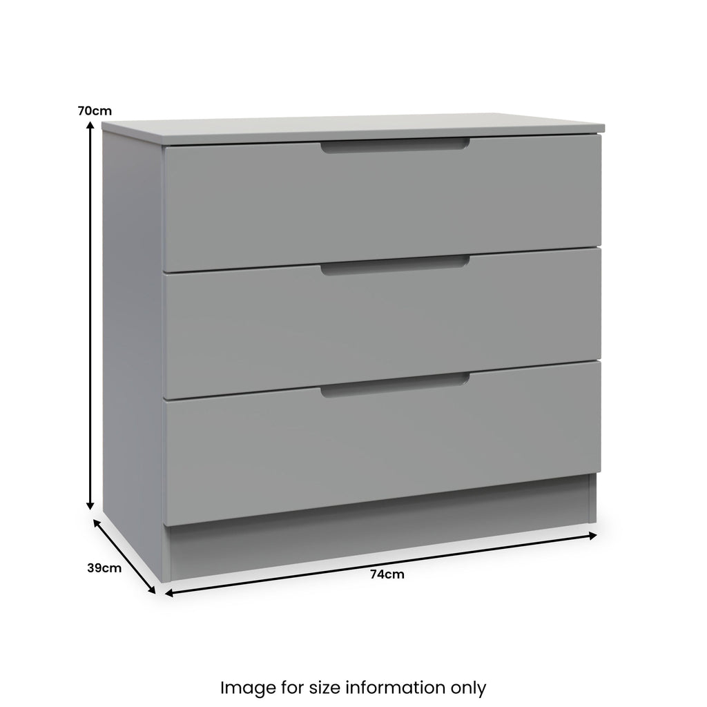 Commode Henshaw à 3 tiroirs