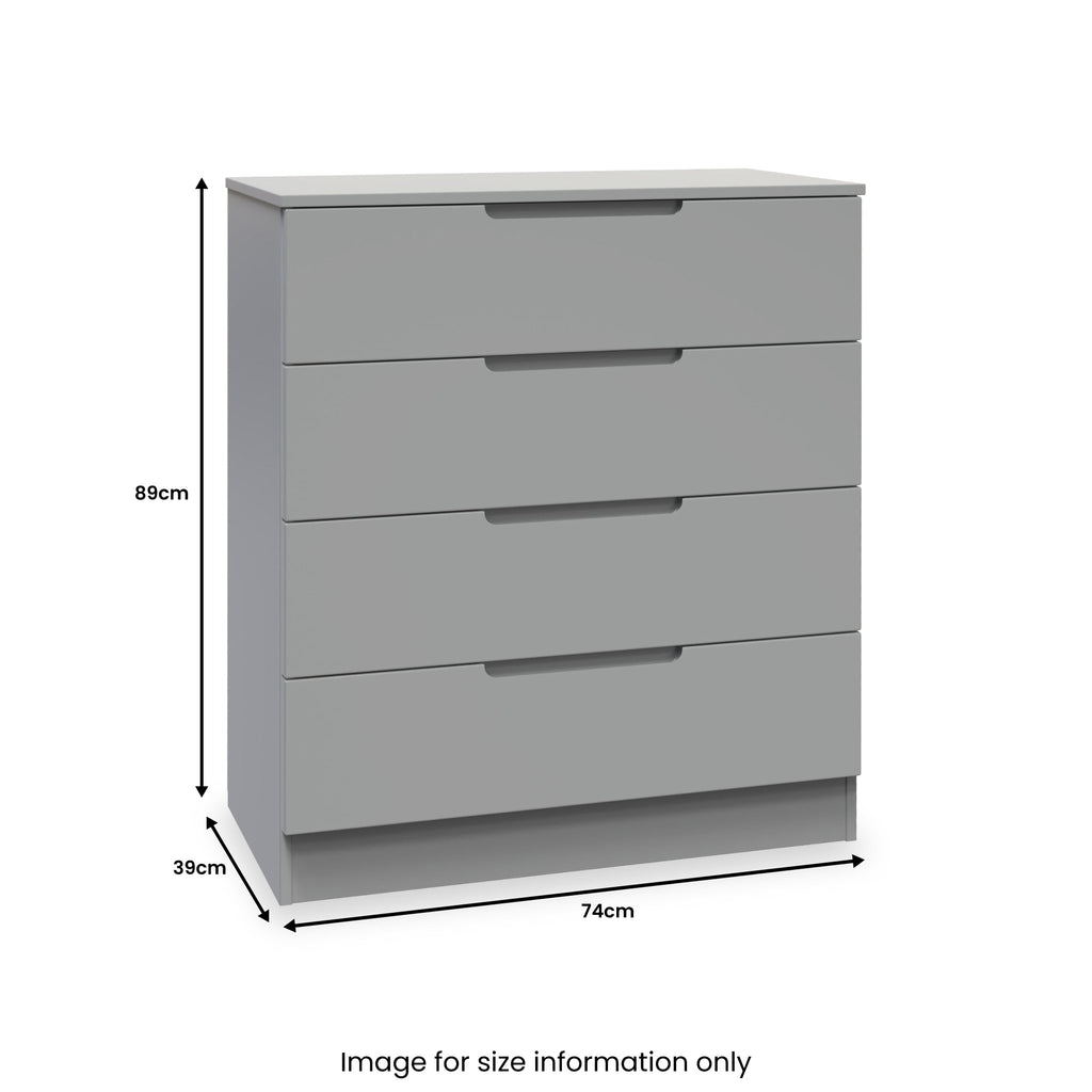 Commode Henshaw à 4 tiroirs