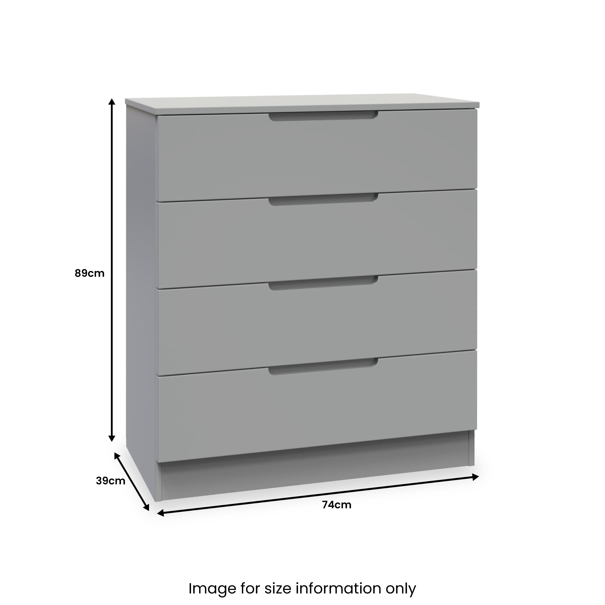 Commode Henshaw à 4 tiroirs