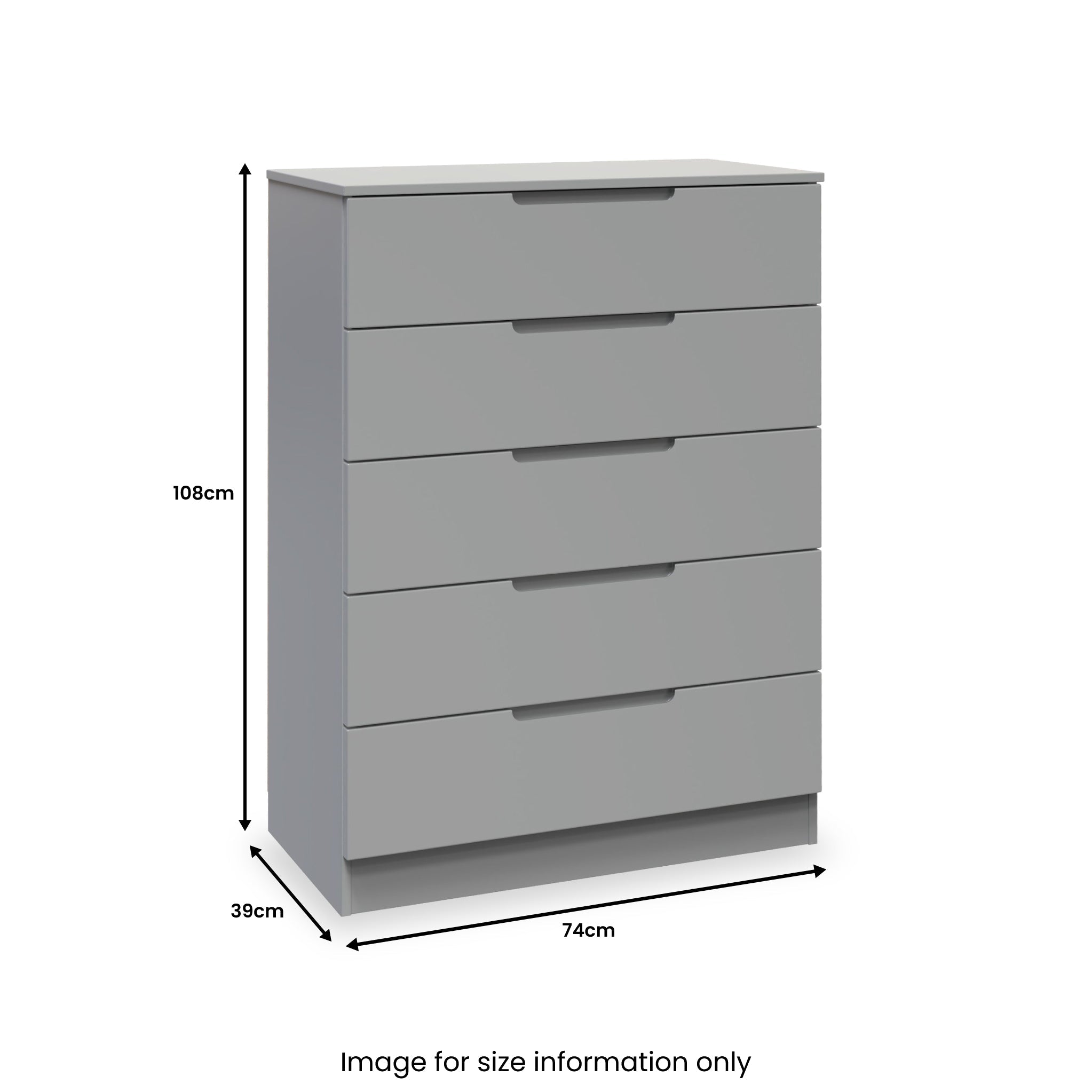 Commode Henshaw à 5 tiroirs