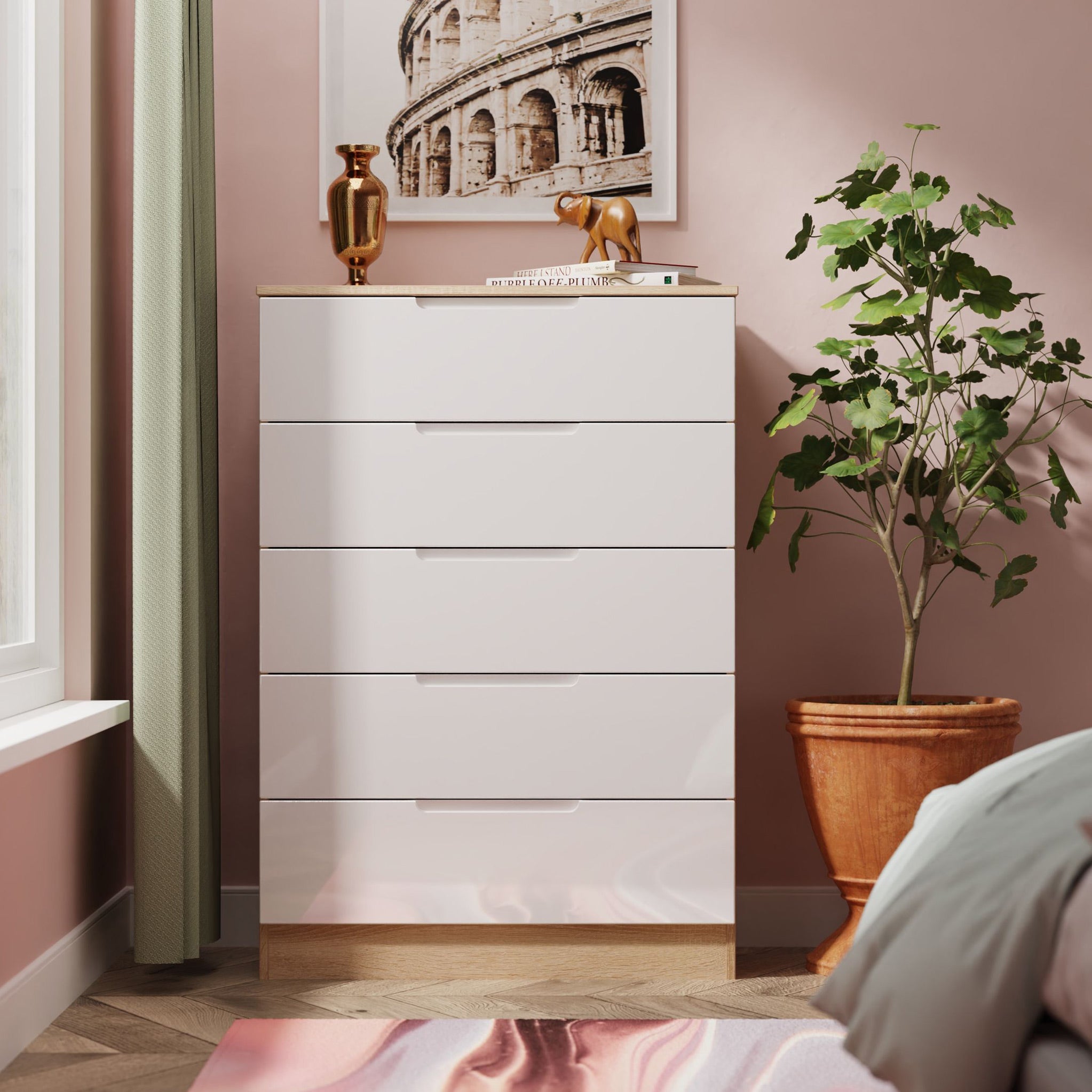 Commode Henshaw à 5 tiroirs