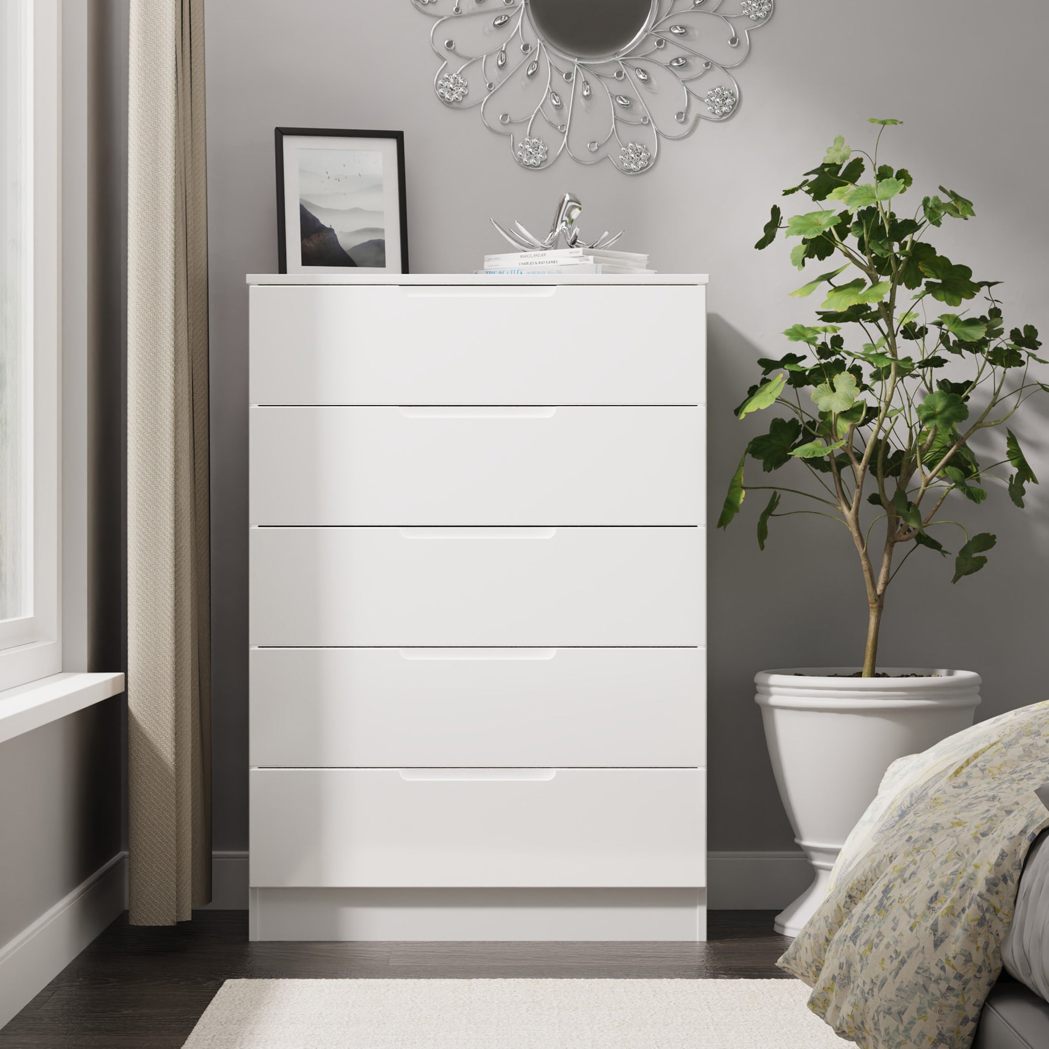 Commode Henshaw à 5 tiroirs