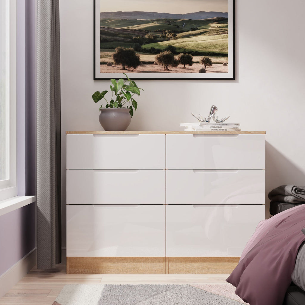 Commode Henshaw à 6 tiroirs