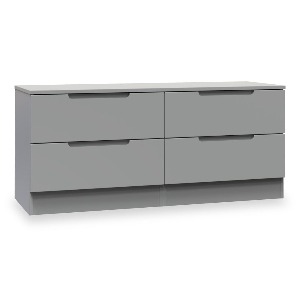 Commode basse Henshaw à 4 tiroirs