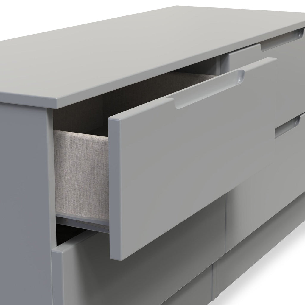 Commode basse Henshaw à 4 tiroirs