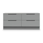 Commode basse Henshaw à 4 tiroirs