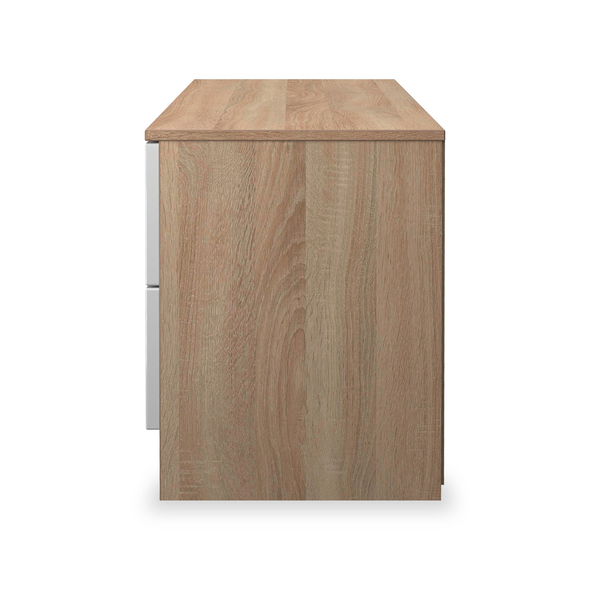 Commode basse Henshaw à 4 tiroirs