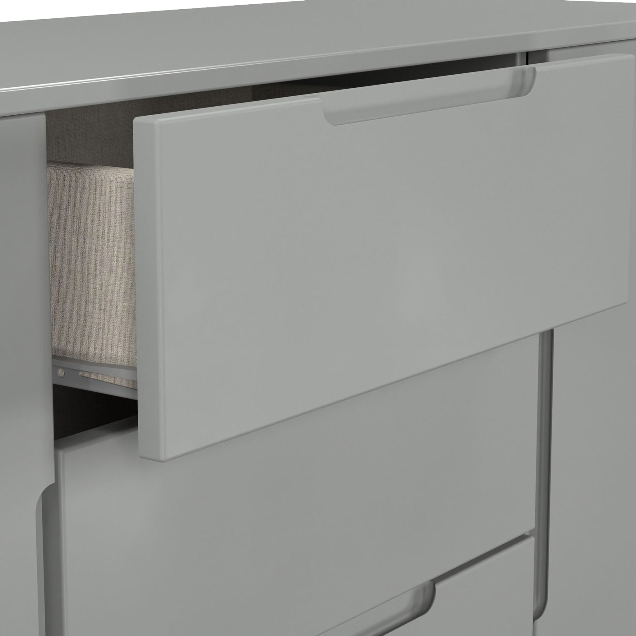 Buffet Henshaw à 3 tiroirs extra large