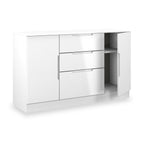 Buffet Henshaw à 3 tiroirs extra large