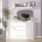 Buffet Henshaw à 3 tiroirs extra large