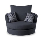 Fauteuil pivotant Tisha