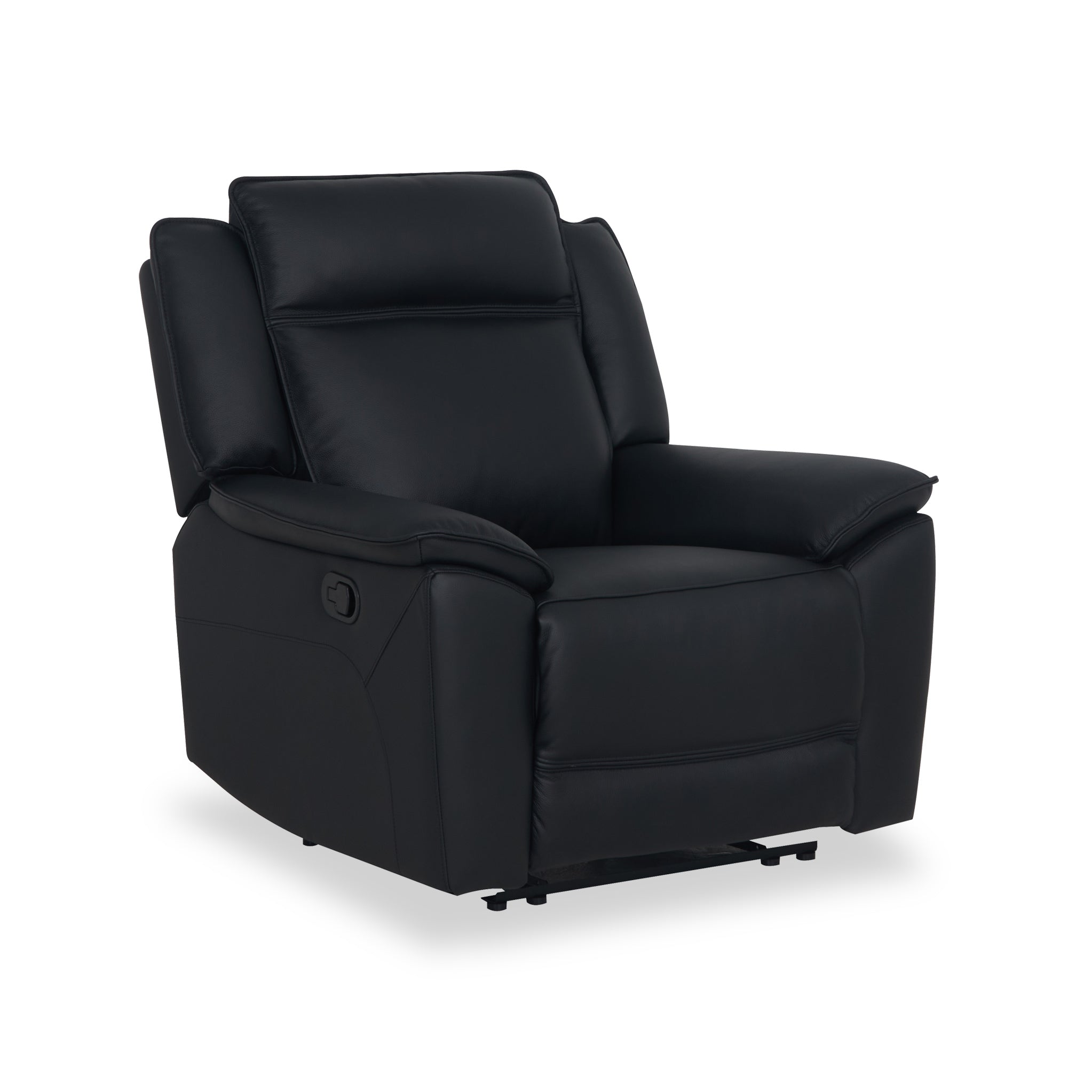 Fauteuil inclinable en cuir Alden