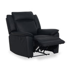 Fauteuil inclinable en cuir Alden