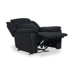 Fauteuil inclinable en cuir Alden
