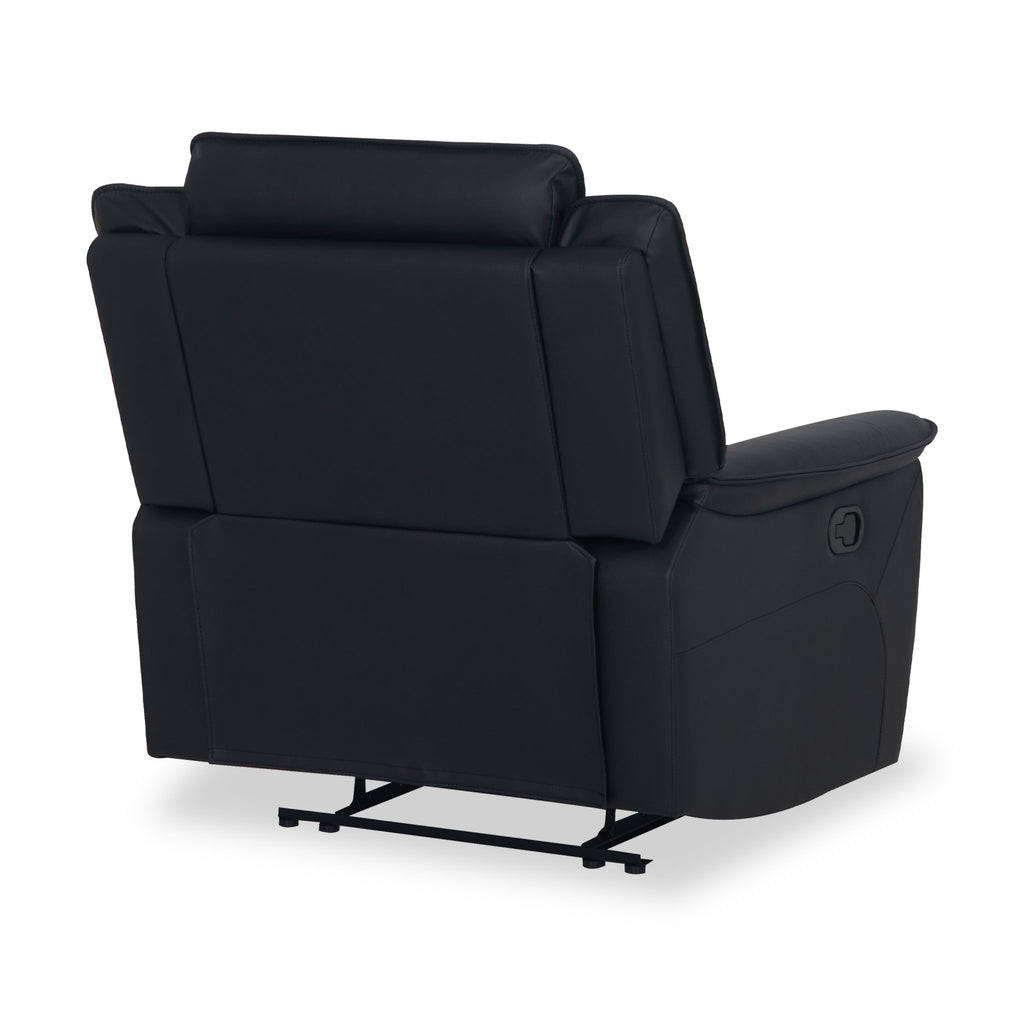 Fauteuil inclinable en cuir Alden