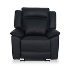 Fauteuil inclinable en cuir Alden