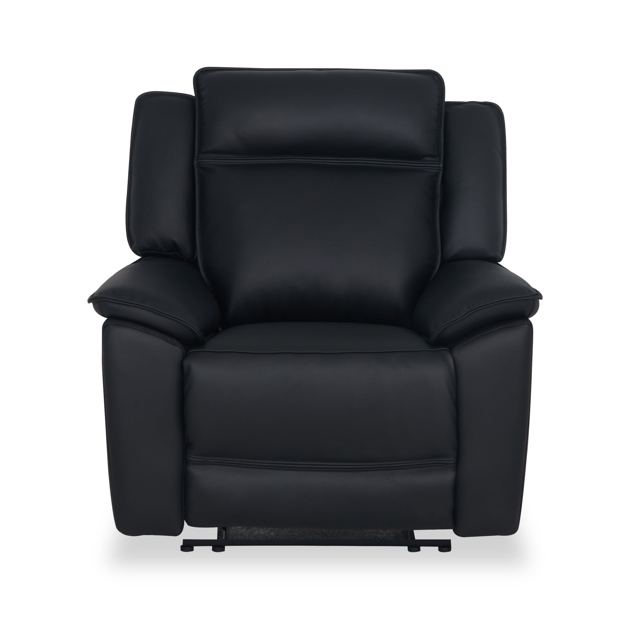Fauteuil inclinable en cuir Alden