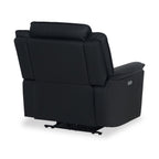 Fauteuil inclinable électrique en cuir Alden