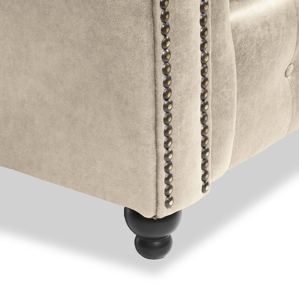 Fauteuil Edward en similicuir