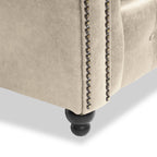 Fauteuil Edward en similicuir