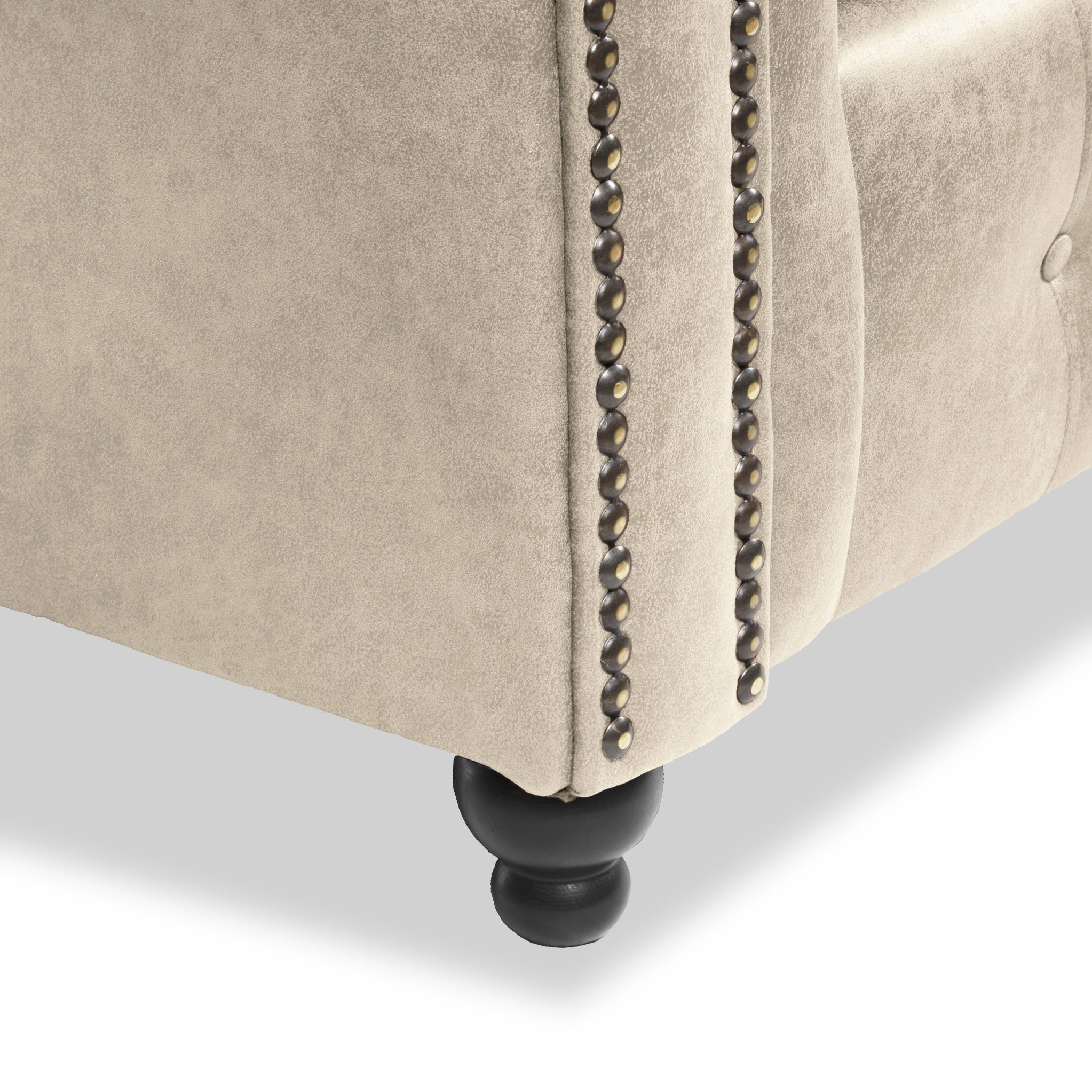 Fauteuil Edward en similicuir