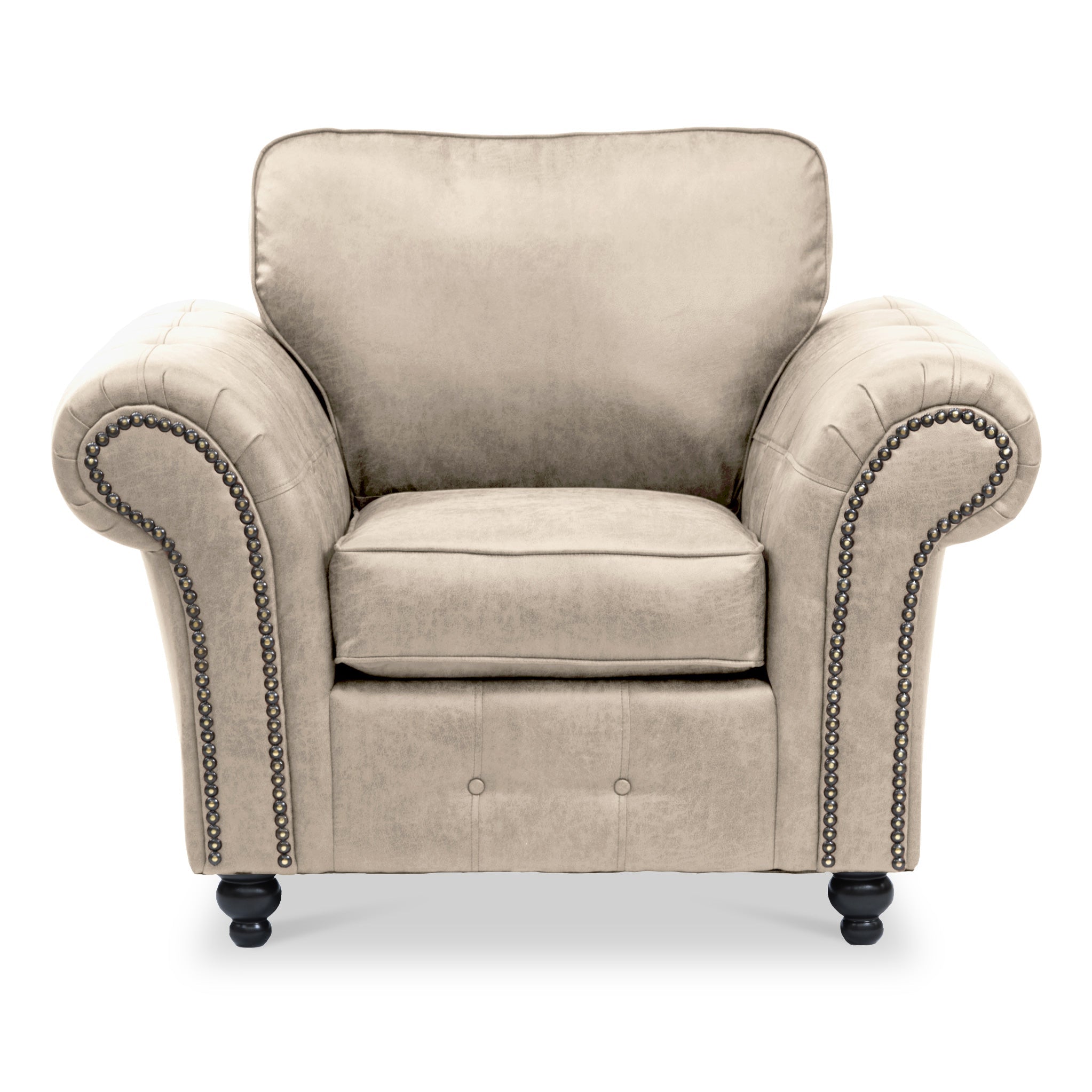 Fauteuil Edward en similicuir