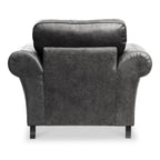 Fauteuil Edward en similicuir