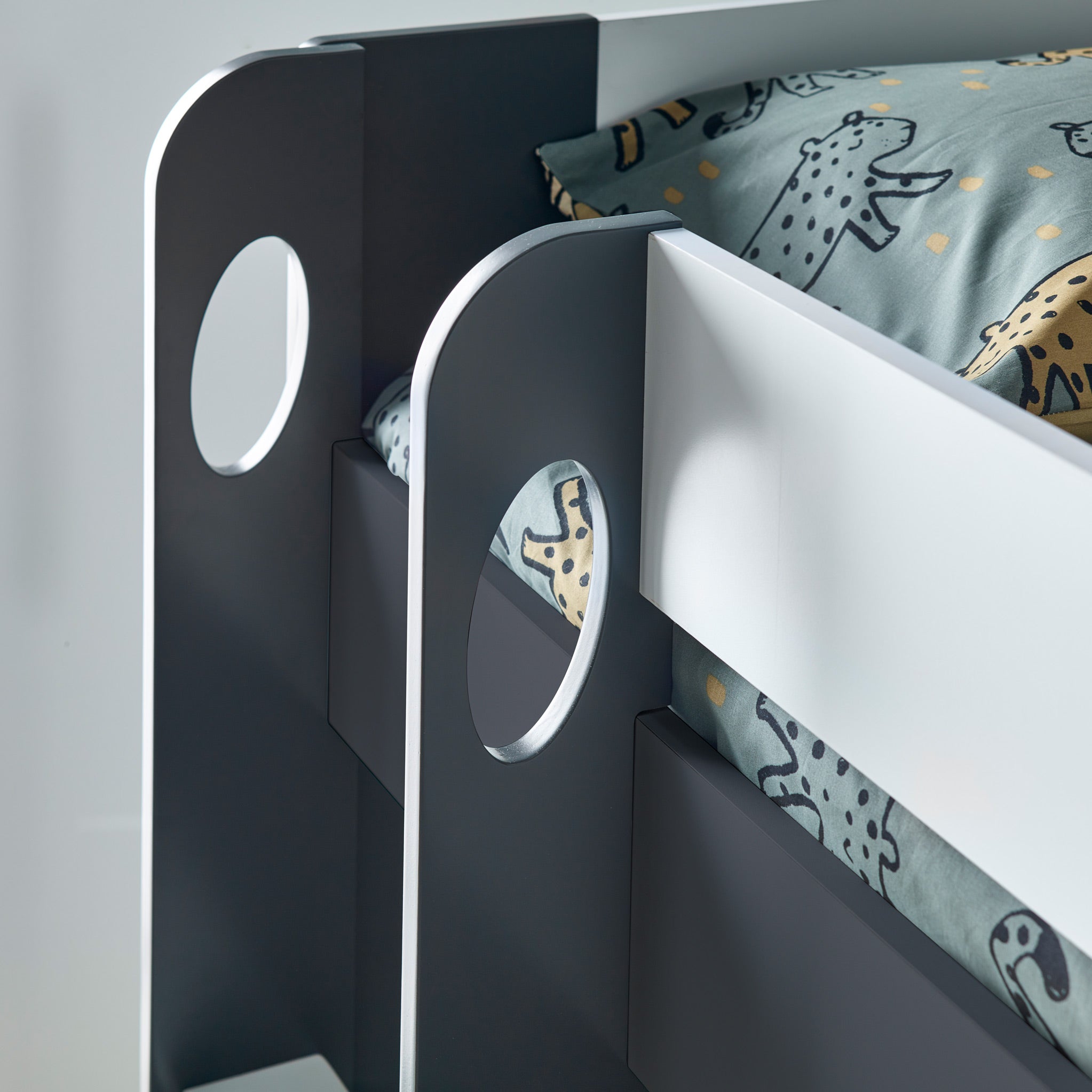 Lit superposé de rangement Ashbury