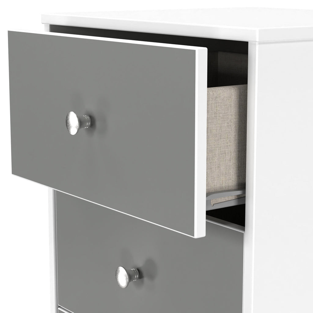 Commode haute Bennet à 5 tiroirs