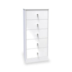 Commode haute Bennet à 5 tiroirs