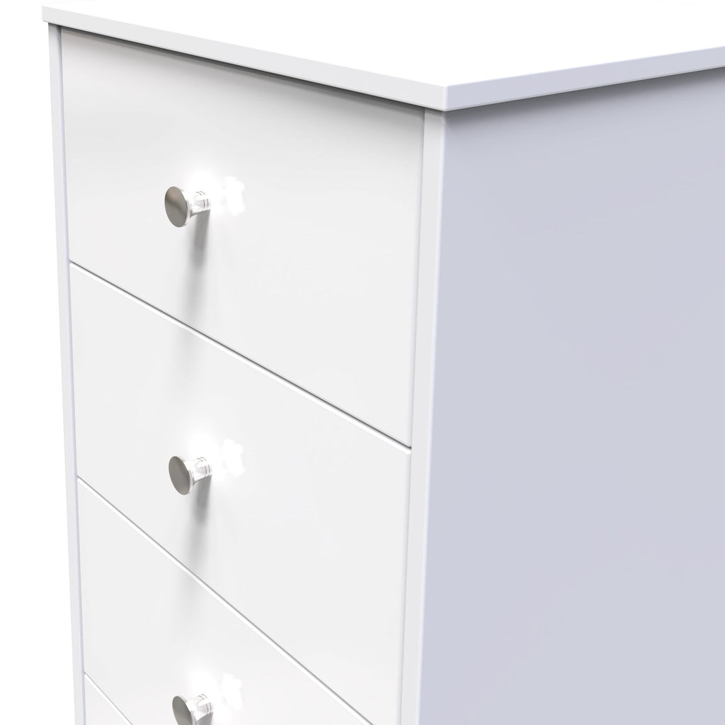 Commode haute Bennet à 5 tiroirs