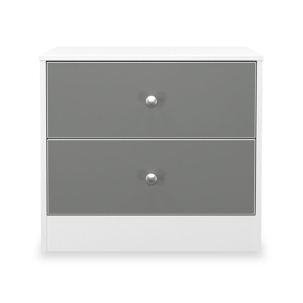 Commode mi-mollet Bennet à 2 tiroirs