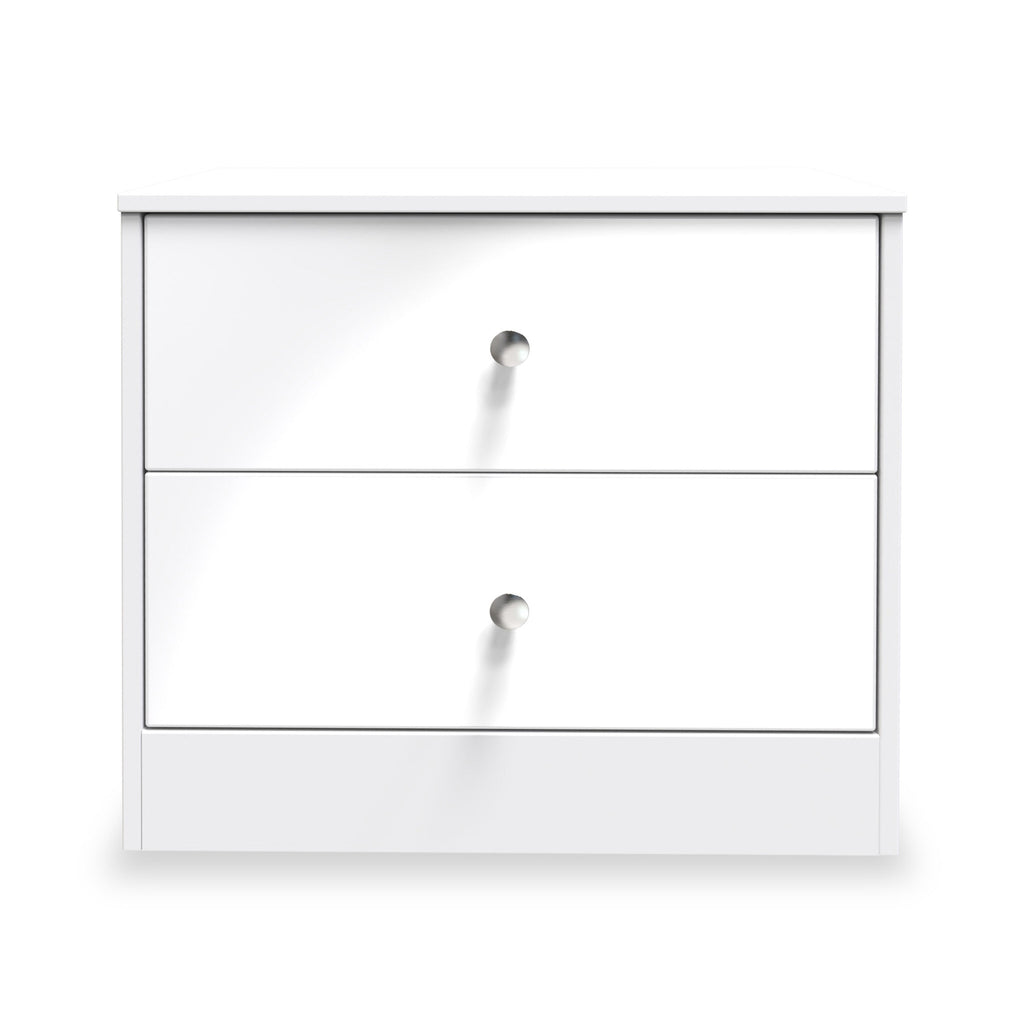 Commode mi-mollet Bennet à 2 tiroirs