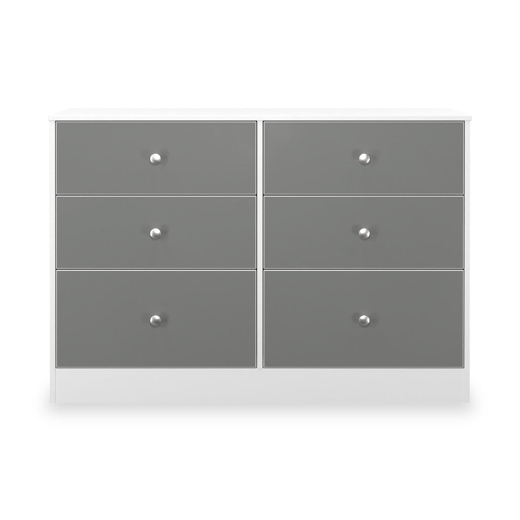 Commode mi-mollet Bennet à 6 tiroirs