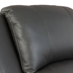 Fauteuil inclinable électrique en cuir Selma