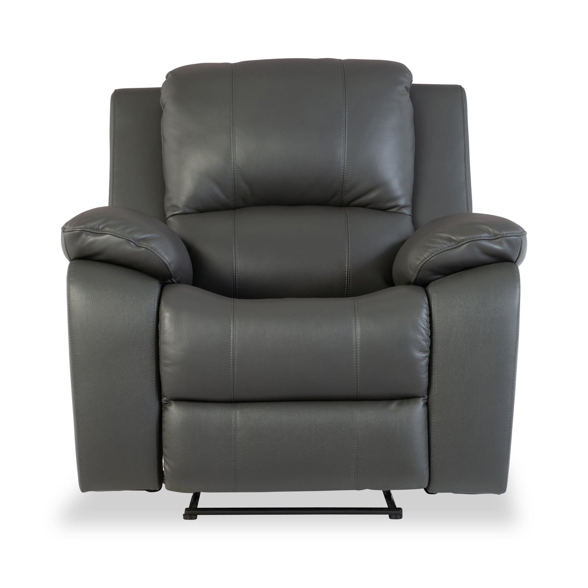 Fauteuil inclinable électrique en cuir Selma