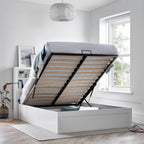 Cadre de lit coffre en bois Parson