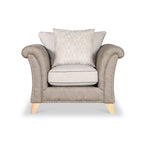 Fauteuil beige breton