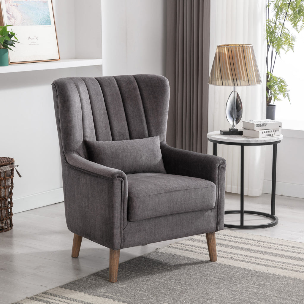 Fauteuil Lucille en velours