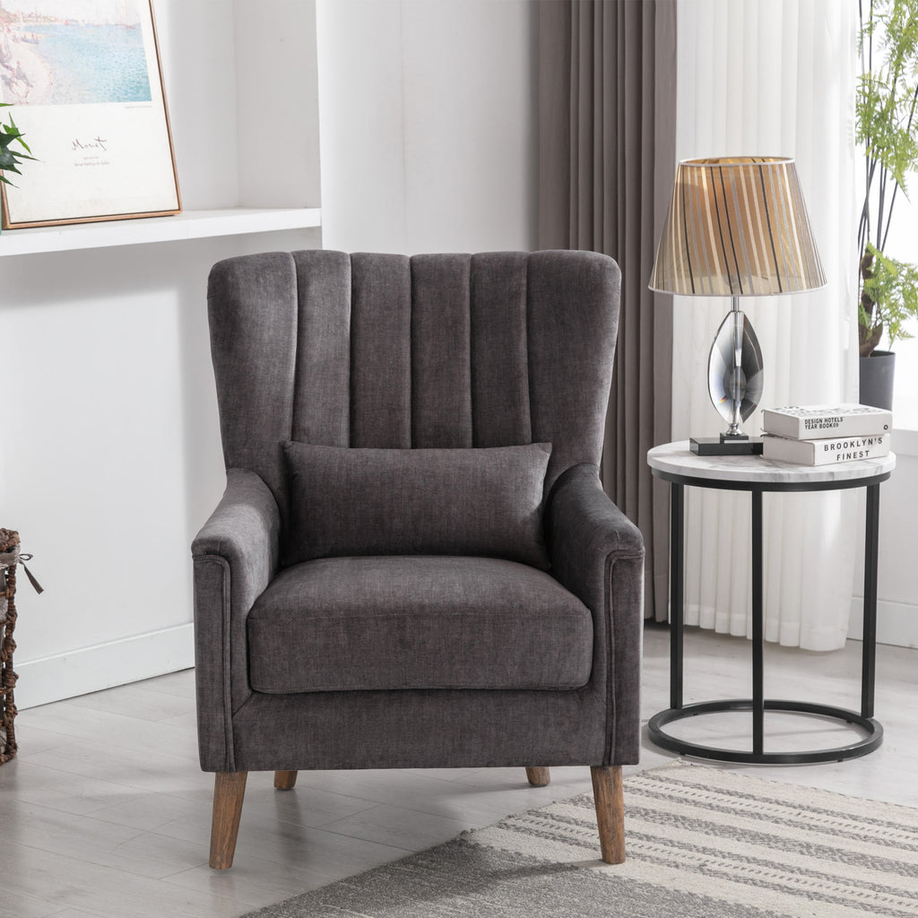 Fauteuil Lucille en velours