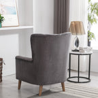 Fauteuil Lucille en velours