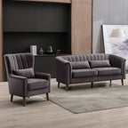 Fauteuil Lucille en velours