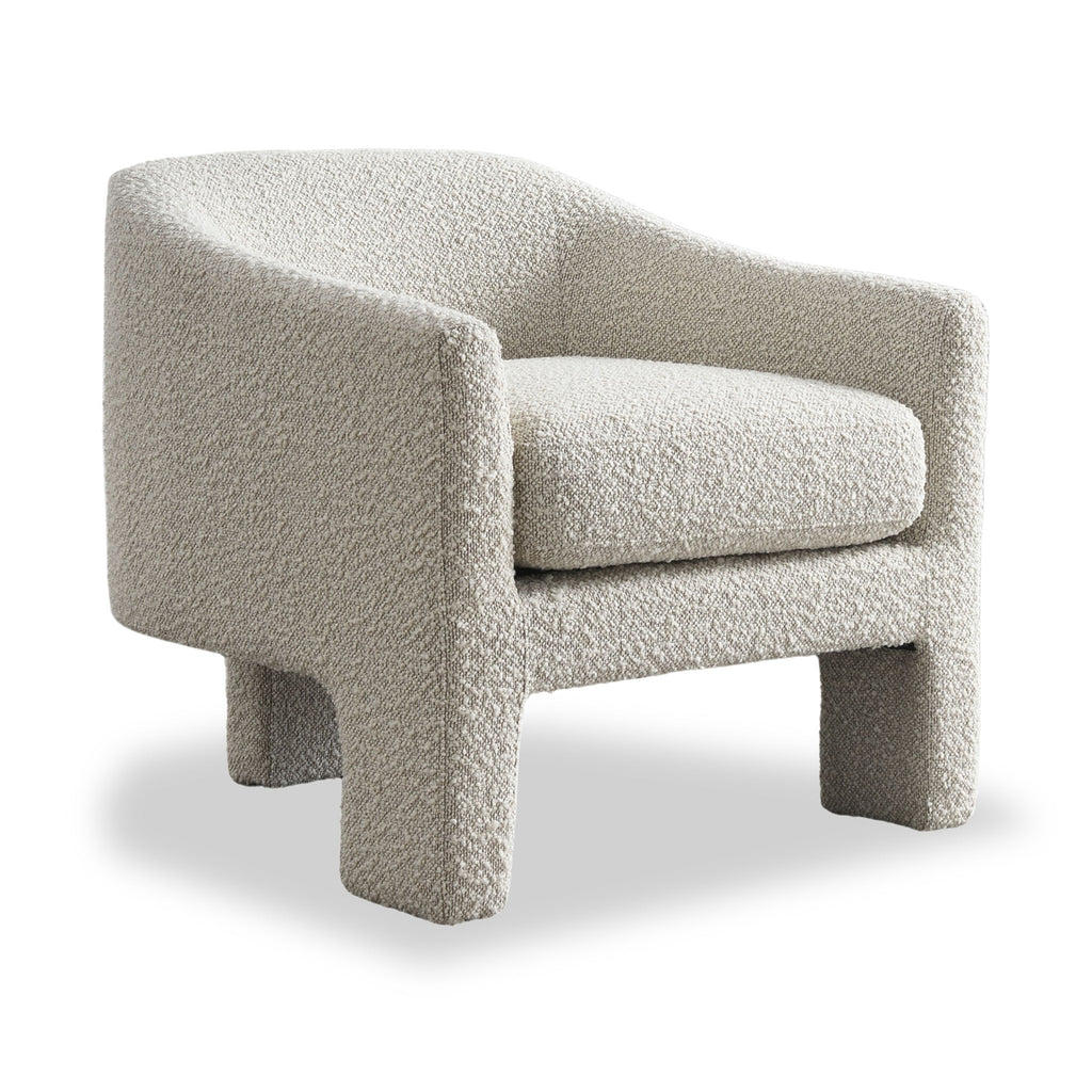 Fauteuil d'appoint courbé Boucle Bronte