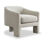 Fauteuil d'appoint courbé Boucle Bronte