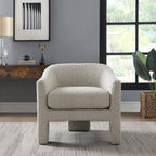 Fauteuil d'appoint courbé Boucle Bronte