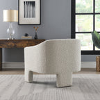 Fauteuil d'appoint courbé Boucle Bronte