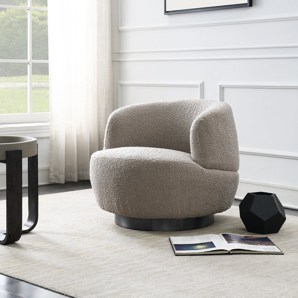 Fauteuil pivotant Astra Boucle