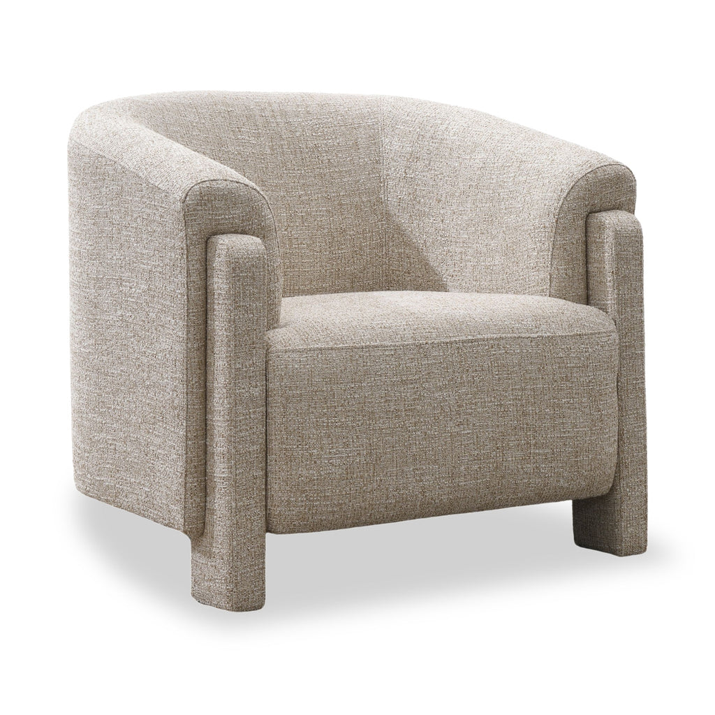 Fauteuil d'appoint incurvé Callistro