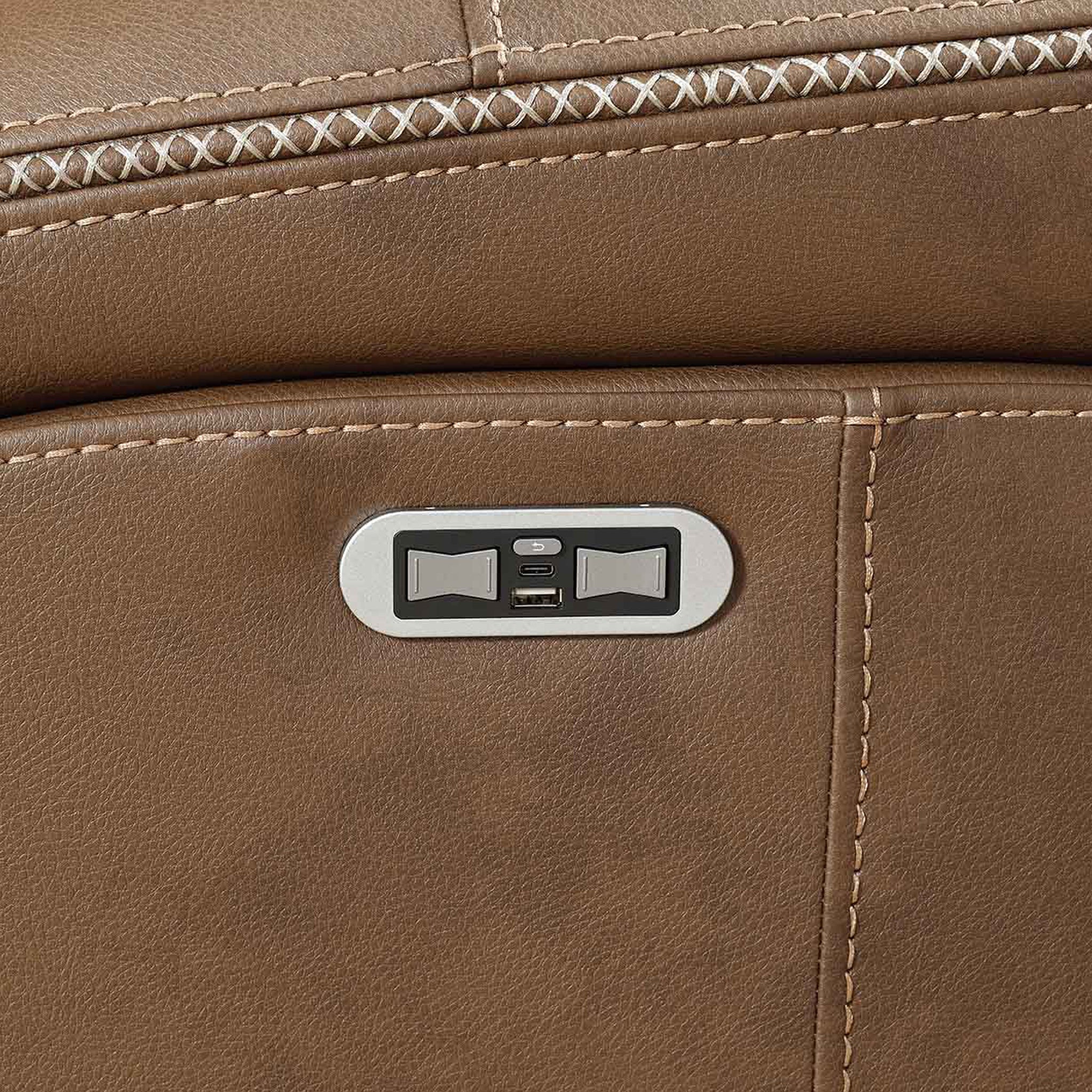 Fauteuil inclinable électrique Lambeth en similicuir