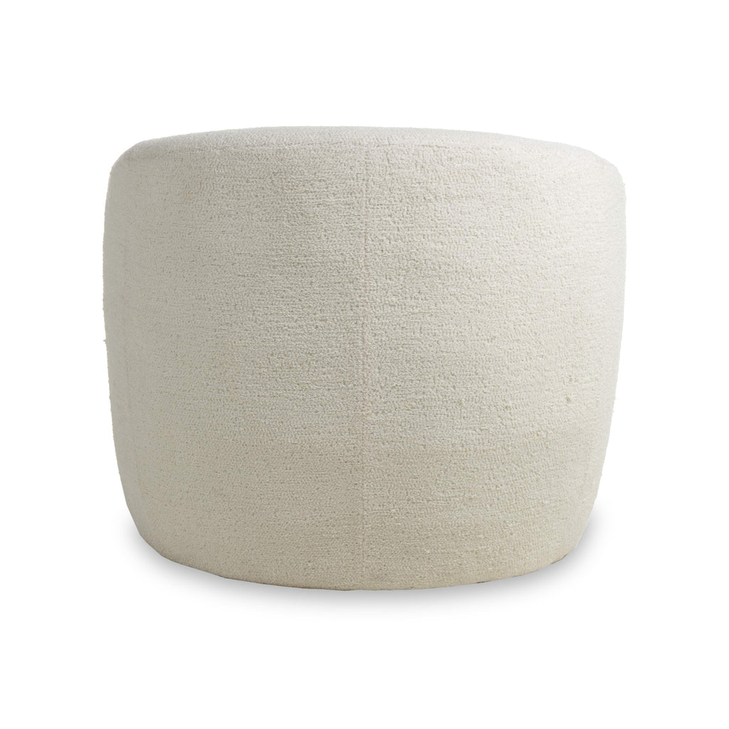 Fauteuil baquet Kendry blanc bouclé